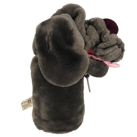 Vintage Ganzbros WRINKLES Dog Plush Hand Puppet 9.5” TALL - Picture 5 of 12